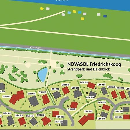 Friedrichskoog-Deichblick 5 Villa Luaran gambar
