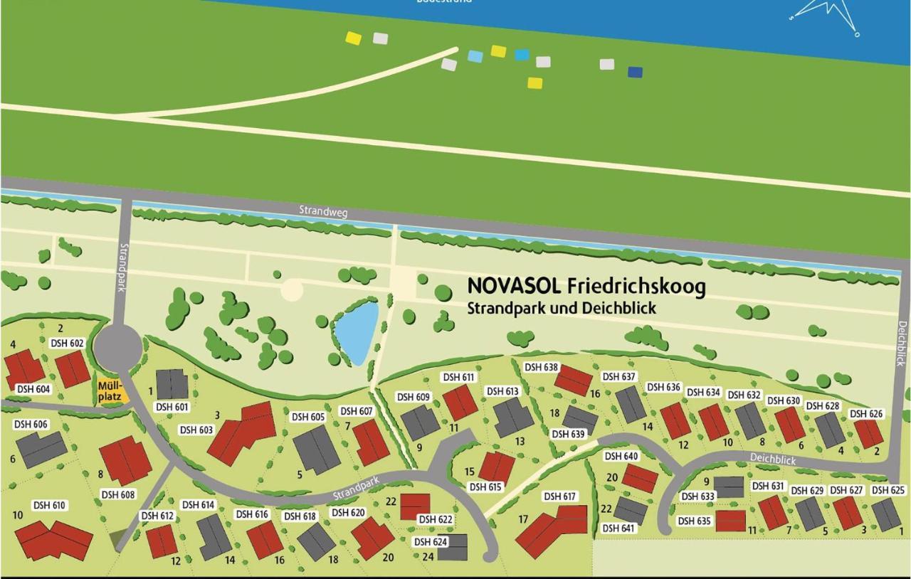 Friedrichskoog-Deichblick 5 Villa Luaran gambar
